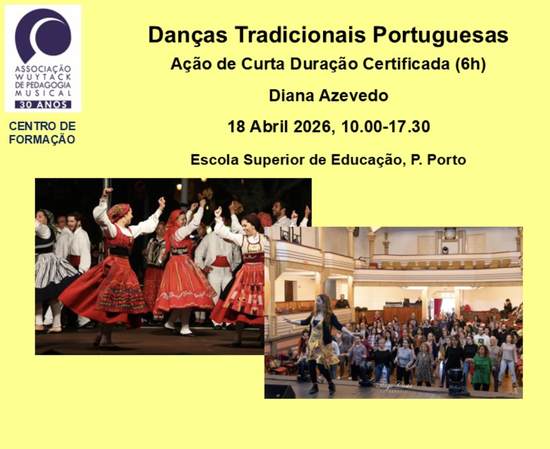 Ação de formação “Danças Tradicionais Portuguesas” decorre na ESE P.PORTO