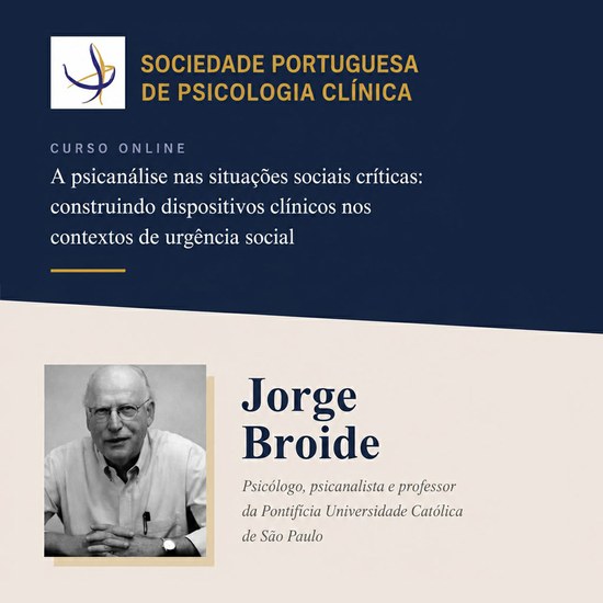 Curso online sobre psicanálise em situações sociais críticas