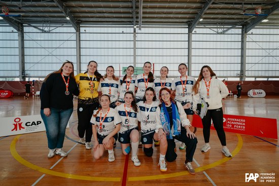 Equipa feminina de andebol da ESE P.PORTO é finalista dos Campeonatos Académicos do Porto
