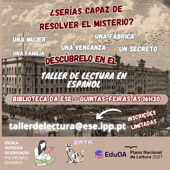 TALLER DE LECTURA EN ESPAÑOL - ATIVIDADES DE LEITURA DO 1.º SEMESTRE